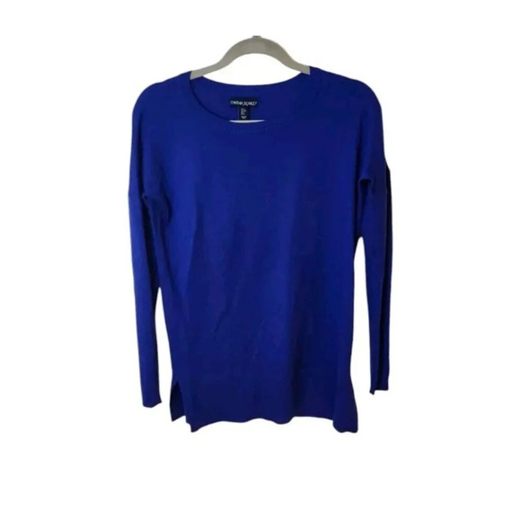 Cynthia Rowley Sweaters - Cynthia Rowley Pullover Sweater 100% Merino Wool Blue Women's Size Small